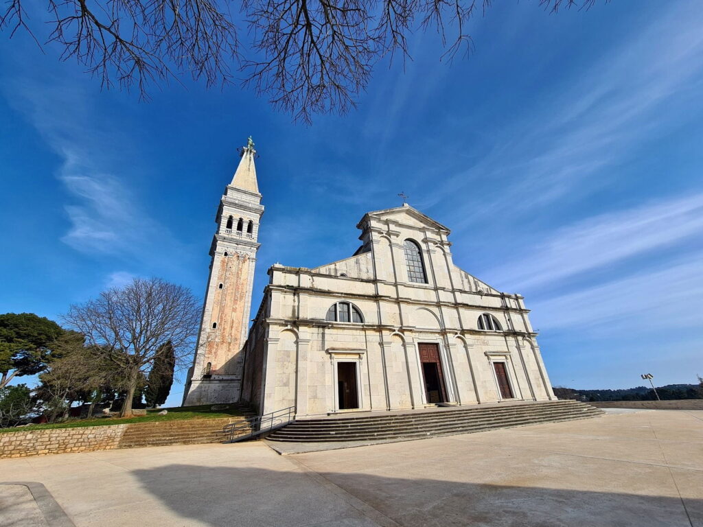 Church of St. Euphemia and bell tower in Rovinj, Croatia